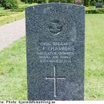 Mystery blooms over UK airman’s Swedish grave
