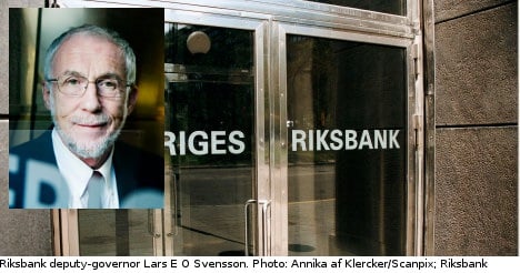 Ex-Riksbank official bashes rate policies