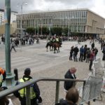 Swedes throw stinky fish at calm neo-Nazi rally