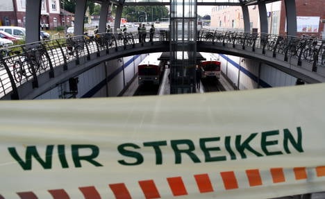 Train drivers take their turn to strike