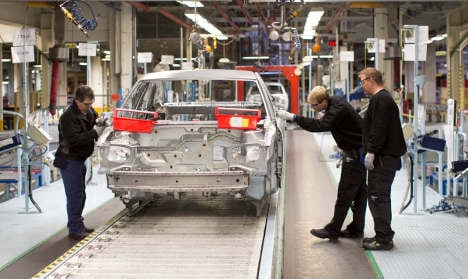 Swedish Saab plant sheds a third of workers