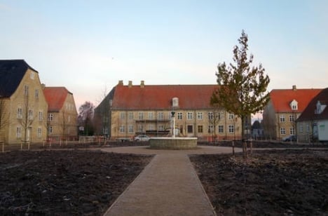 The Moravian Church square. Photo: Kolding Municipality/Annemette Løkke Berg