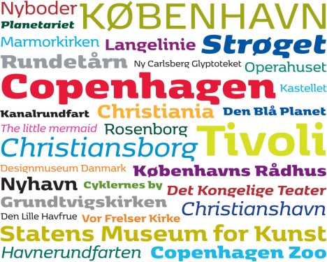 Copenhagen font. Image: Fontpartners.com