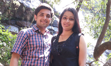 Ravi Kumar and Arpita Ravi say they left everything behind in India to come to Denmark. Photo: Submitted