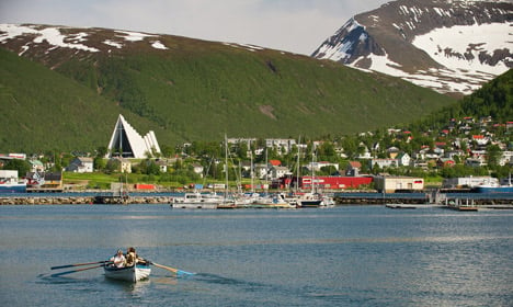 Tromsø harbour. Photo: CH - Visitnorway.com