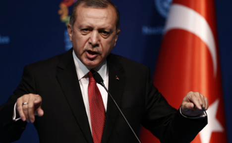 German MPs file war crimes suit against Erdogan