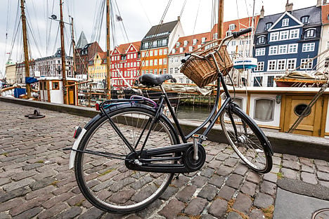 Copenhagen's Nyhavn is a prime tourist destination that can be easily reached by bike. Photo: Mariusz Prusaczyk/Scanpix