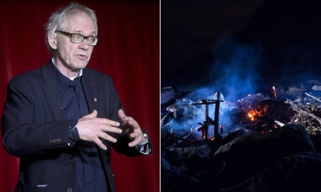 Notorious Lars Vilks artwork burned down in Sweden
