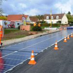 Normandy village home to world’s first solar panel road