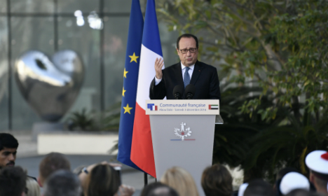 Hollande vows to fight for weakest until he steps down