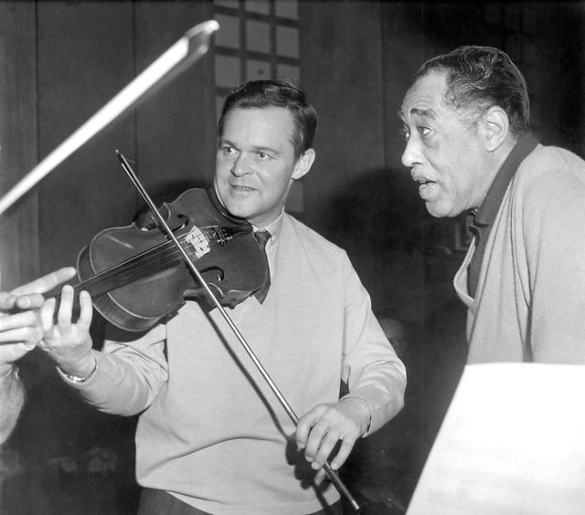 Svend Asmussen and Duke Ellington, circa 1963. Photo: Scanpix