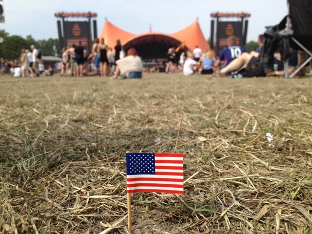 It became a tradition to celebrate 4th of July at Roskilde. Photo: Justin Cremer