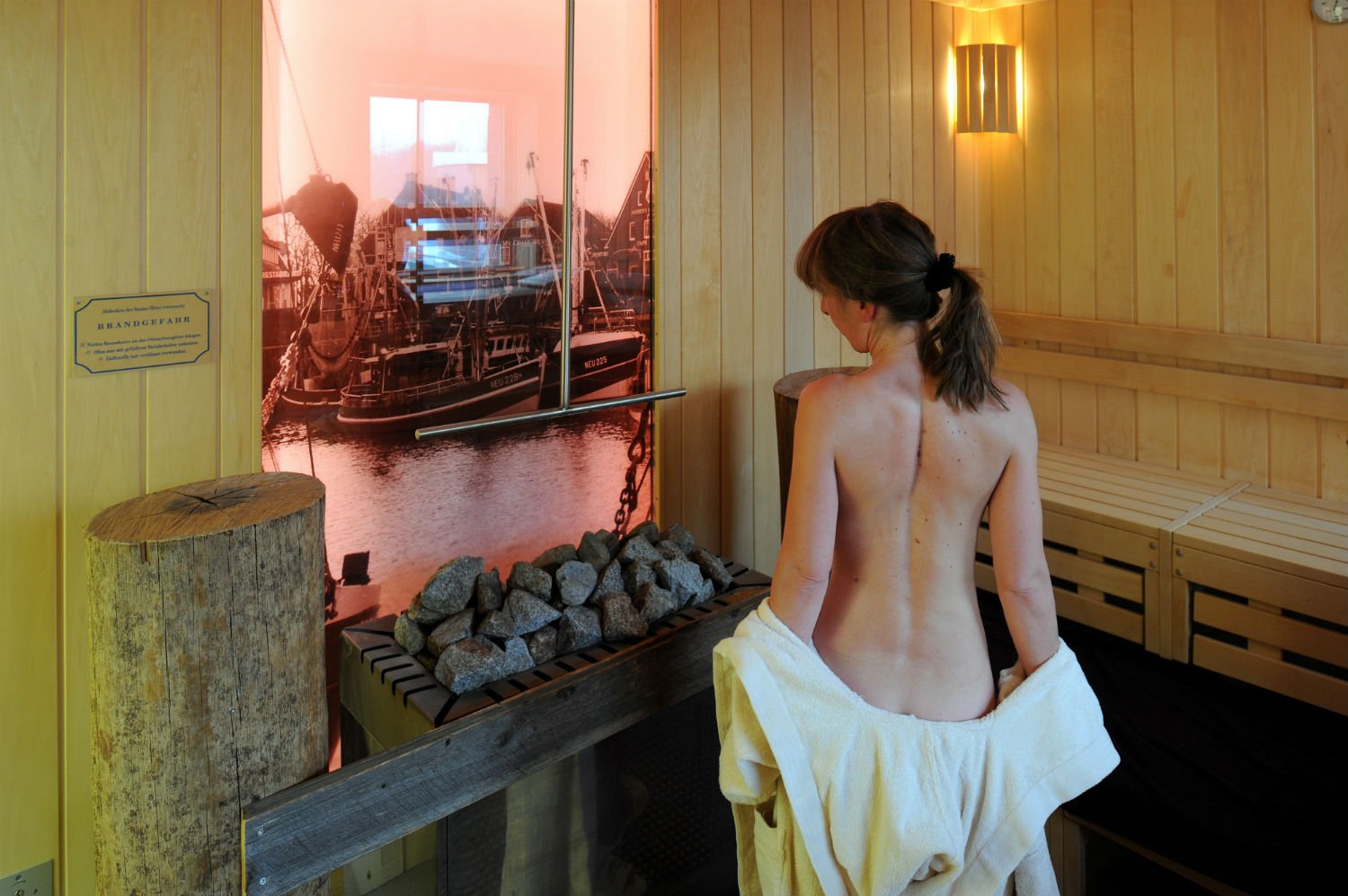 Naked German Sauna