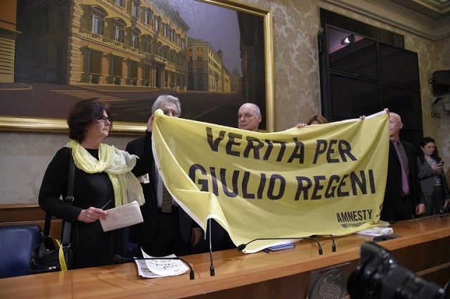 Regeni family appeal to pope to raise case with Egypt