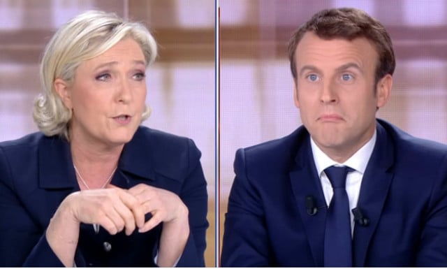 Le Pen and Macron trade insult after insult in fiery final French election debate