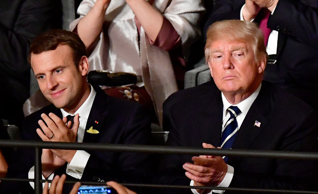 Here's a look at the Eiffel Tower restaurant Trump and Macron will