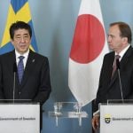Swedish, Japanese PMs condemn North Korean missile tests