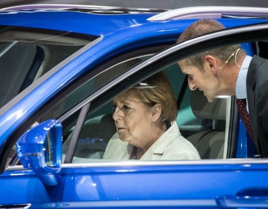 Merkel: trust must be ‘restored’ in diesel cars after emissions scandal