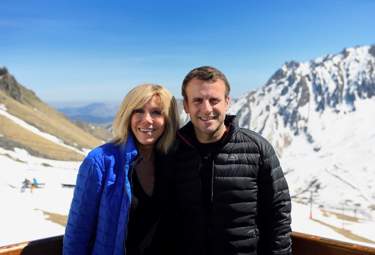 IN PICTURES: Emmanuel Macron's romance with France's new first lady Brigitte Trogneux 