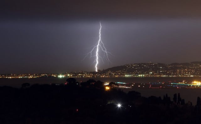 Eight teenagers struck by lightning in central France