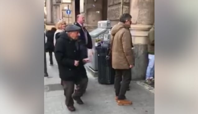 This dancing grandad has become a viral star in Italy