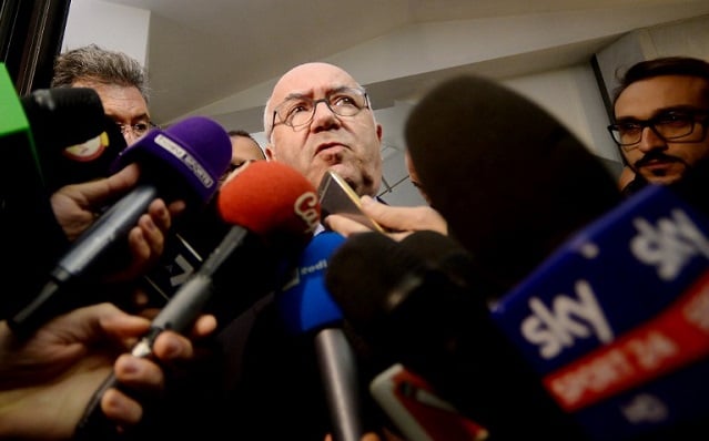 Italy's FA president Carlo Tavecchio quits after World Cup disaster