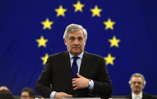 Italy's Tajani elected head of EU Parliament