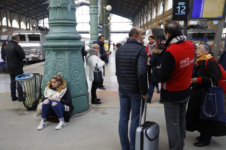Paris: Train and RER services at Gare du Nord hit by severe delays 