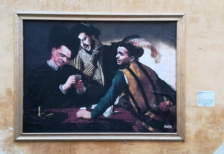 The Cardsharps: Italy's political rivals depicted as Caravaggio's cheats