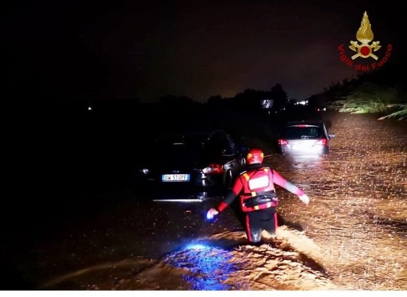 Calabria flooding claims mother and son