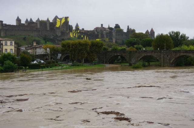 In Pictures: Deadly floods hit Carcassonne area of south-western France