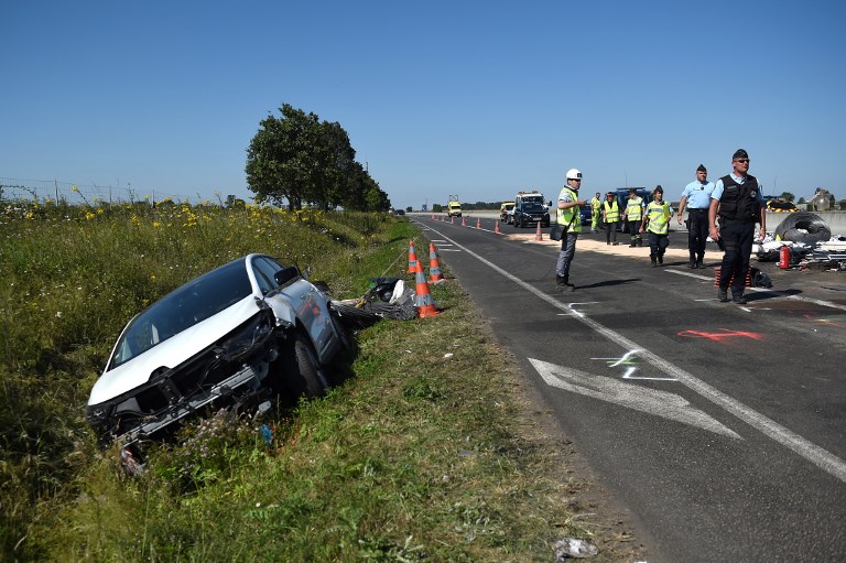 Causes of deaths on French motorways act as warning to drivers