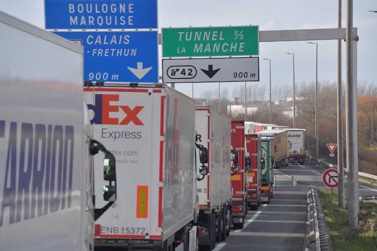 'We're not ready for Brexit': French customs officers' protest hits Calais and Eurostar