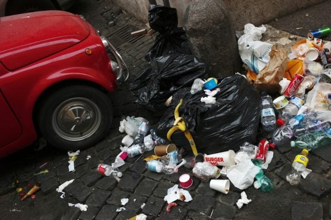 Rome’s rubbish will be cleaned up ‘within 15 days’: minister