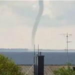 IN PICTURES: Mini tornado spotted off the coast of southern Sweden