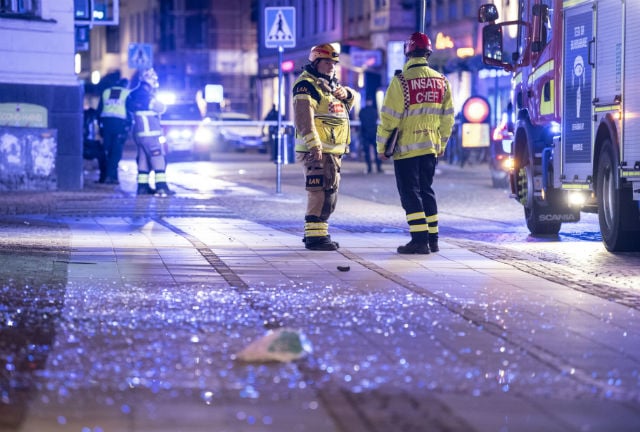Woman injured in blast in centre of Swedish city of Lund