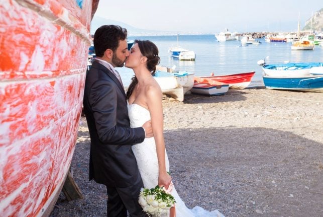 The number of Italians marrying foreigners is on the rise in Italy