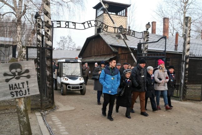 'It should never happen again': Auschwitz survivors mark liberation 75 years on