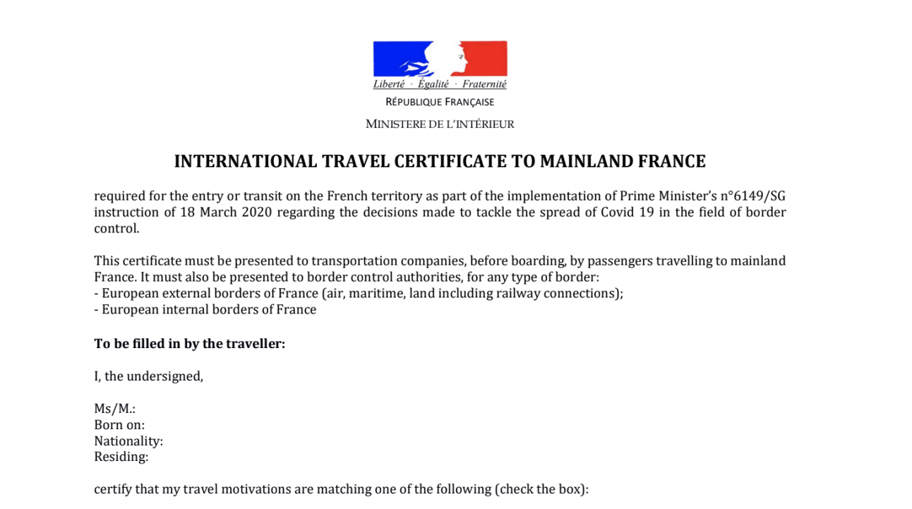 french emergency travel document
