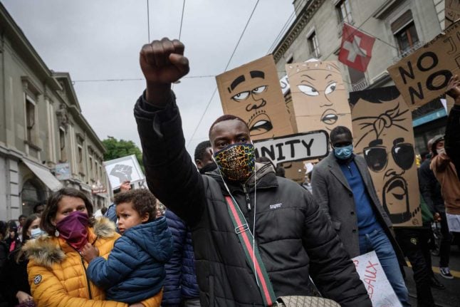 IN PICTURES: Powerful images from anti-racism protests across Switzerland