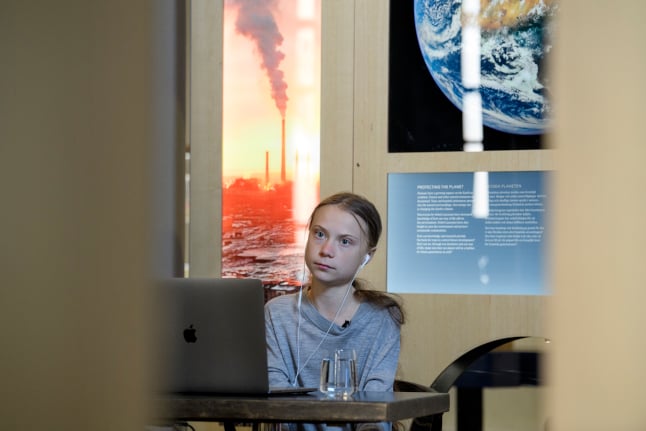 Greta Thunberg urges EU leaders to treat climate change as a crisis