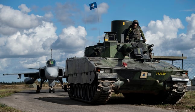 Sweden steps up Baltic defence in 'signal' to Russia