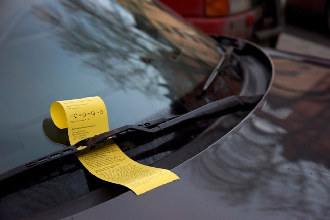 How to avoid getting too many parking fines in Sweden