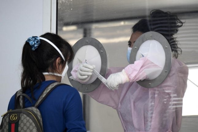 Italy approves use of rapid airport-style coronavirus tests in schools