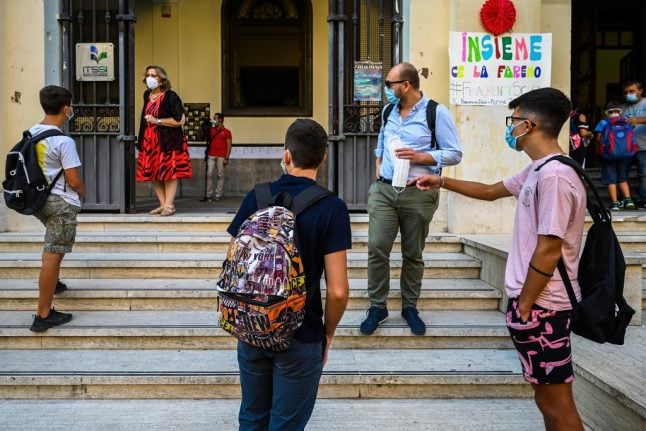 Which schools stay open under Italy's new emergency measures?