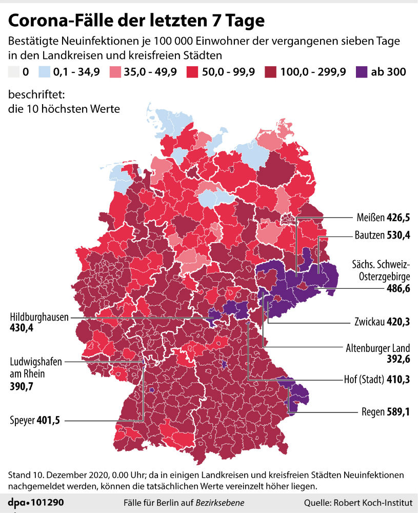 LATEST Germany records new highest number of daily coronavirus cases