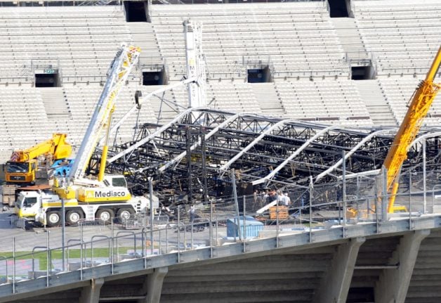 French concert promoters in court over collapse of Madonna stage set that killed two people