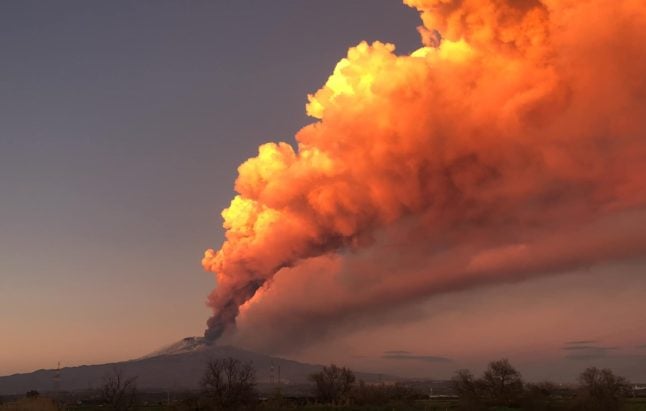 IN PHOTOS: A month of spectacular eruptions at Sicily’s Mount Etna