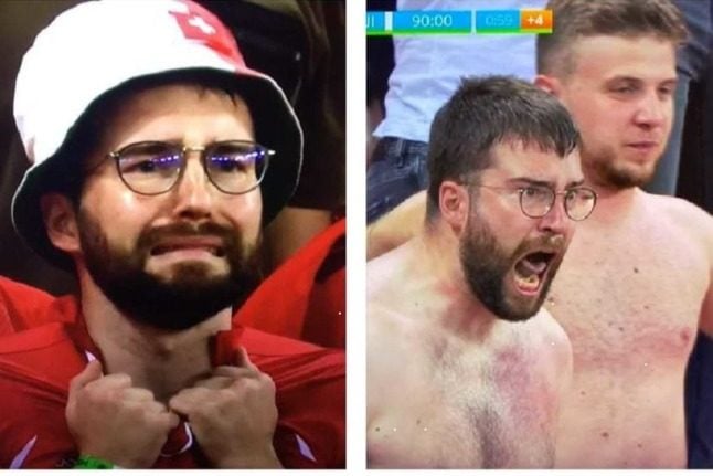 ‘Overwhelmed’: Unaware Swiss super fan stunned about viral fame