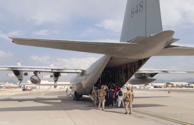 Sweden ends Afghanistan evacuations